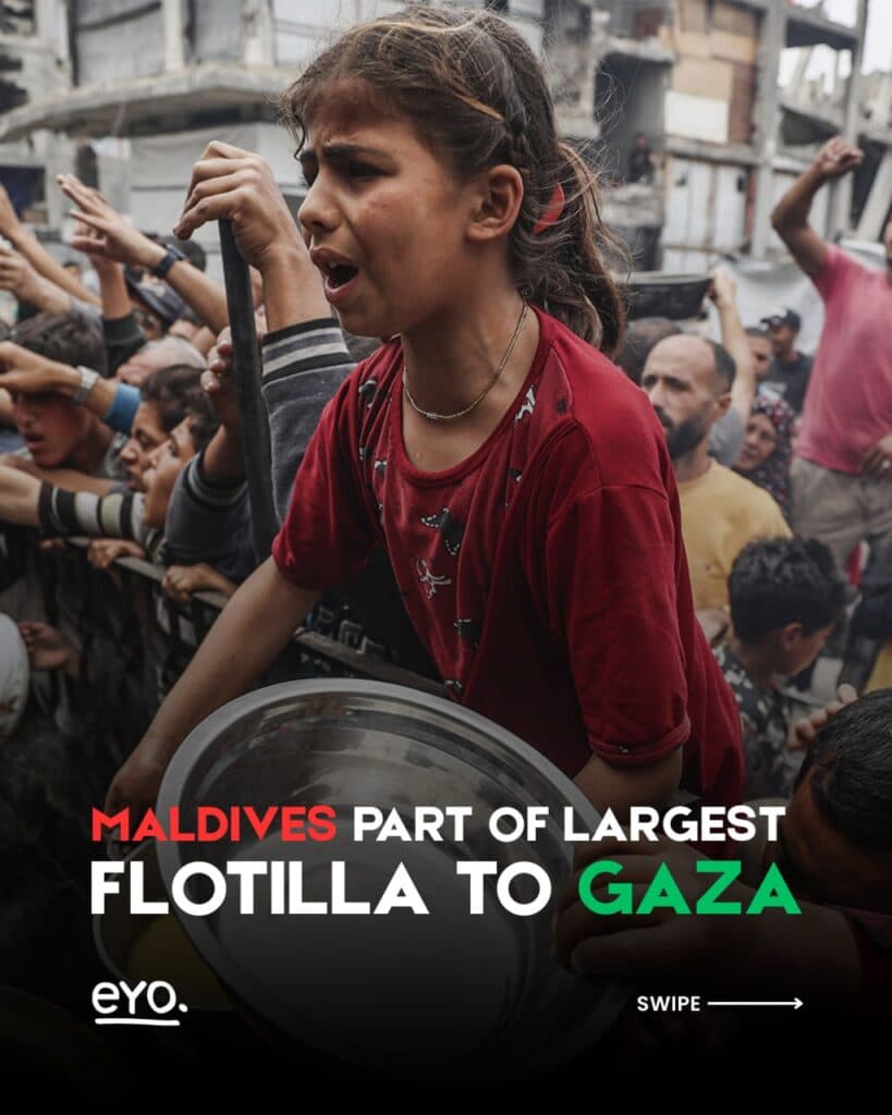 Maldives part of largest floatilla to Gaza