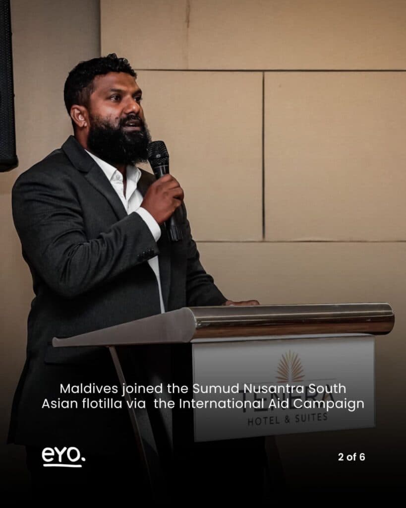 Maldives part of largest floatilla to Gaza