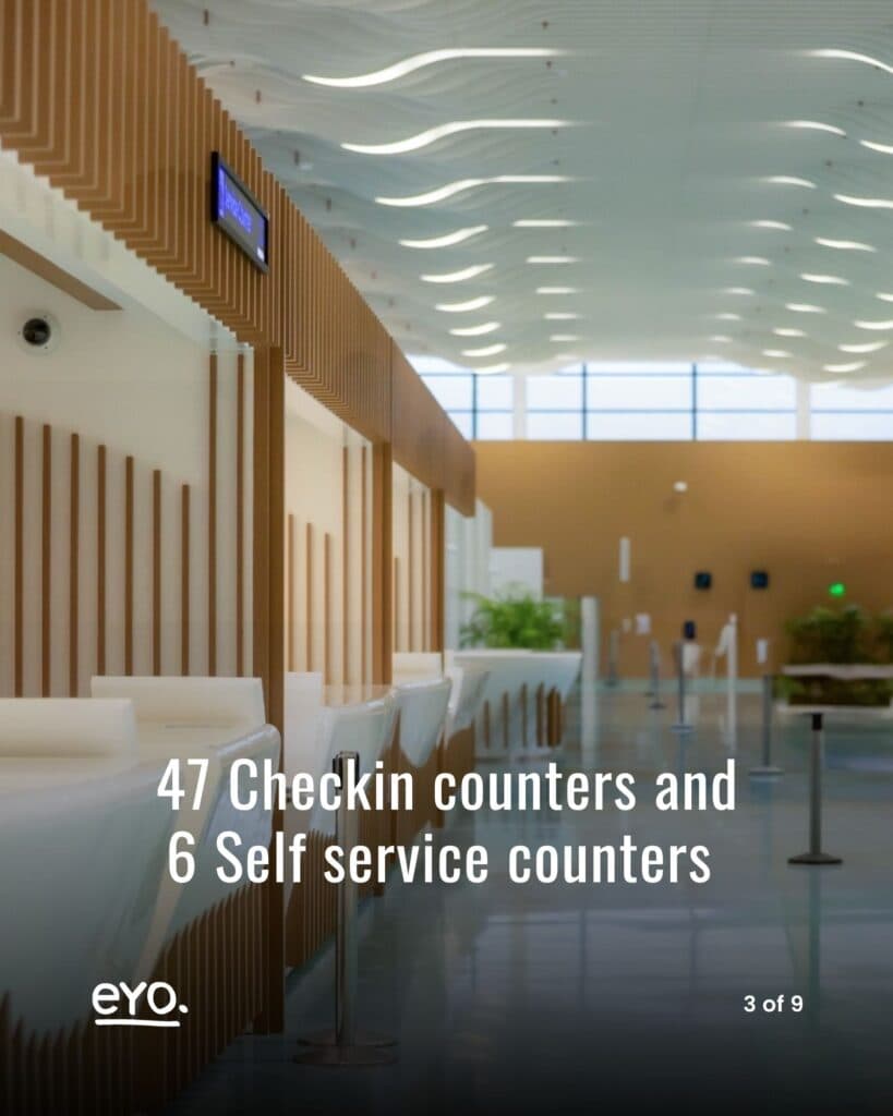 Lets showcase our brand new Terminal 1 at VIA