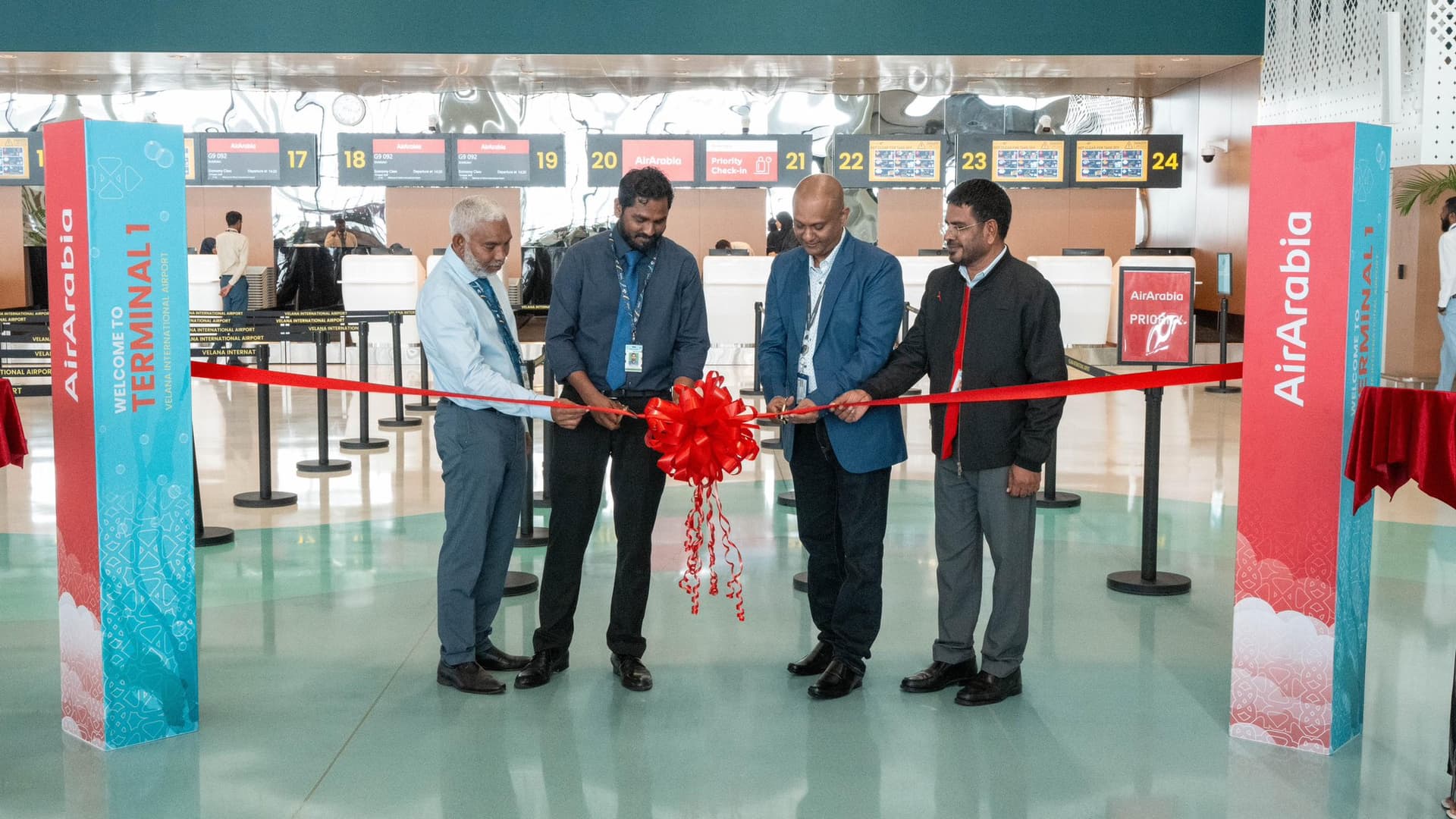 Air Arabia the 2nd Airline to start operations at VIA terminal 1