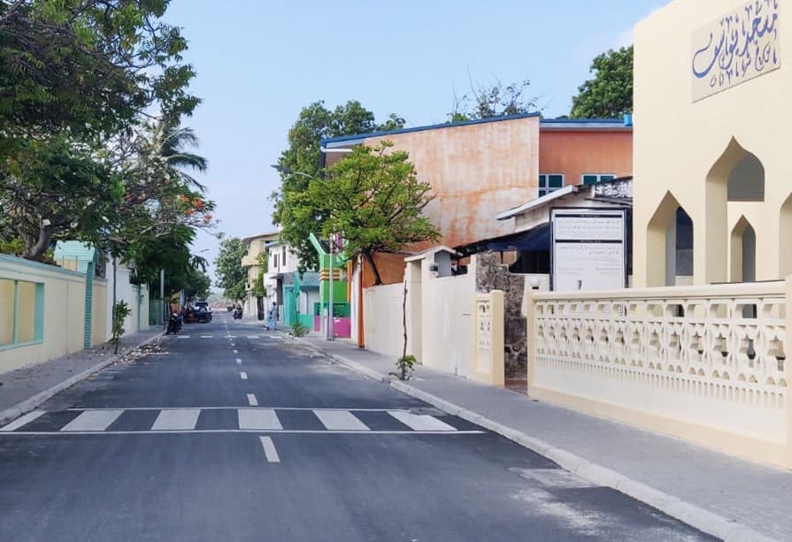 "Magu hedhun" in a local tourism island