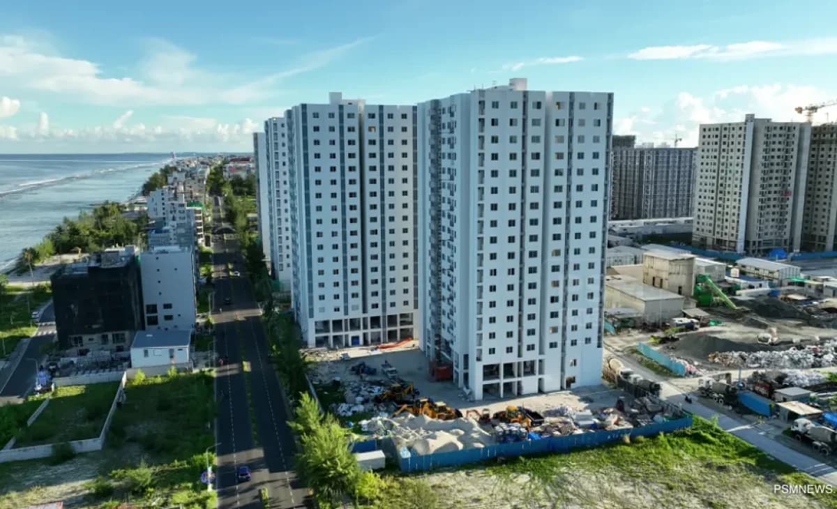 The remaining flats under the Gedhoruveriyaa Scheme will be handed over this month