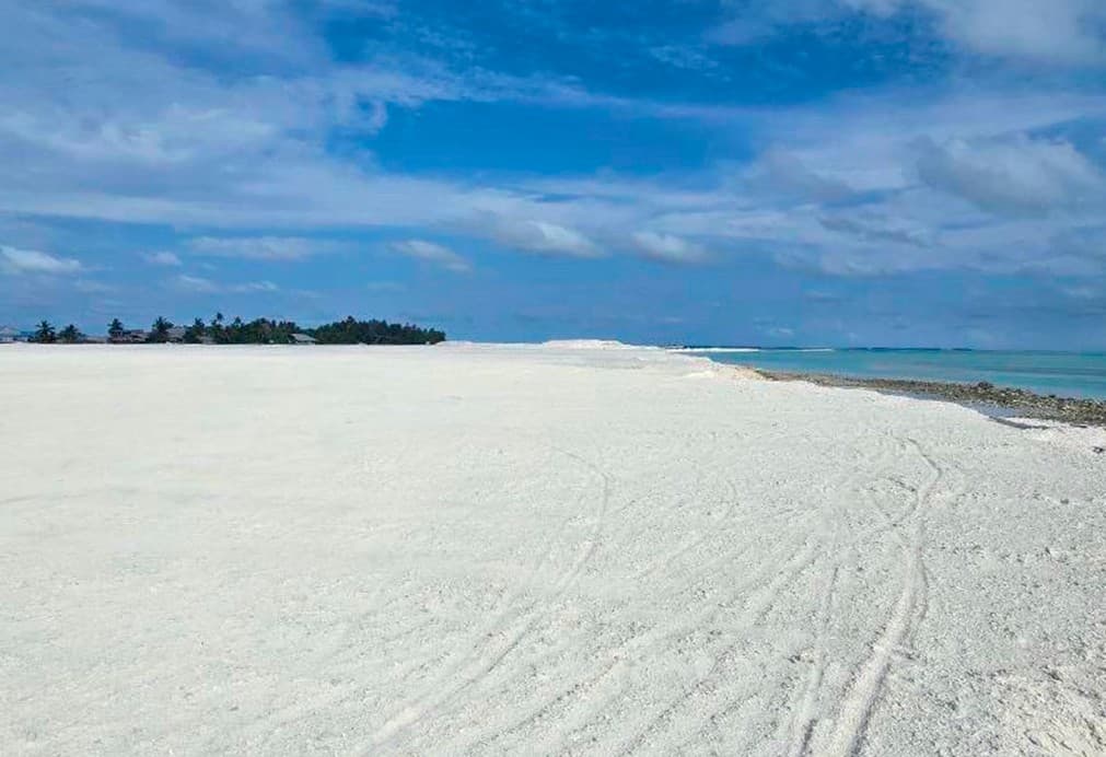 Land Reclamation Project in Th. Hirilandhoo Reaches 77%