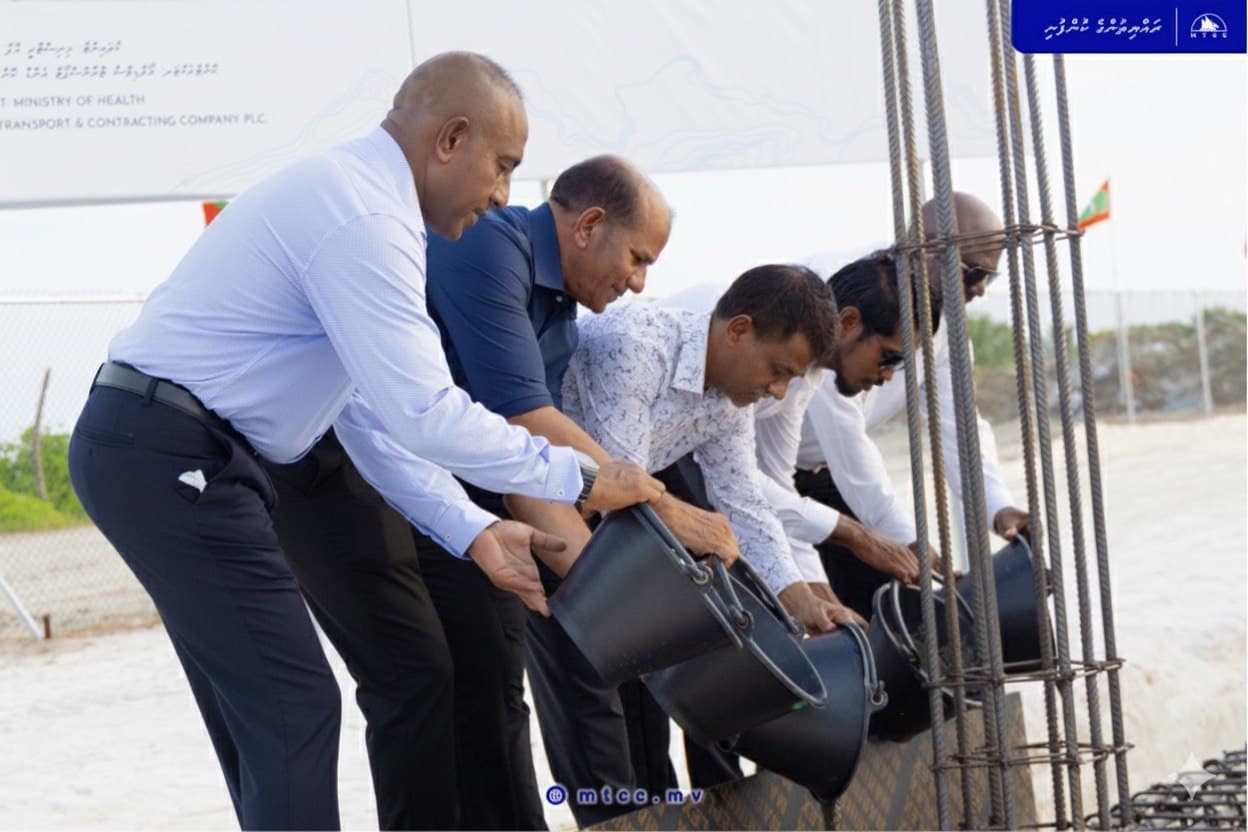 Work Begins on New HA. Atoll Hospital in Dhihdhoo
