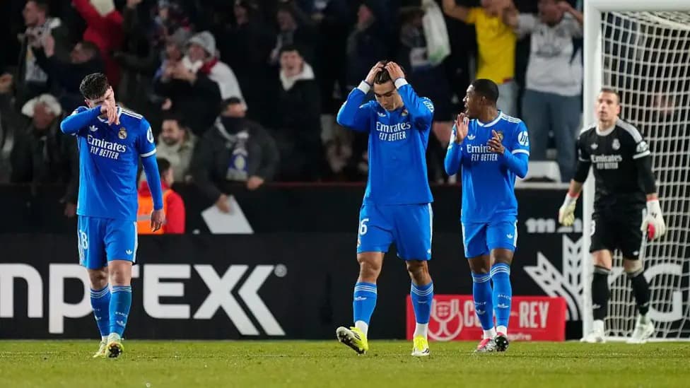Madrid Knocked Out Of Copa Del Rey
