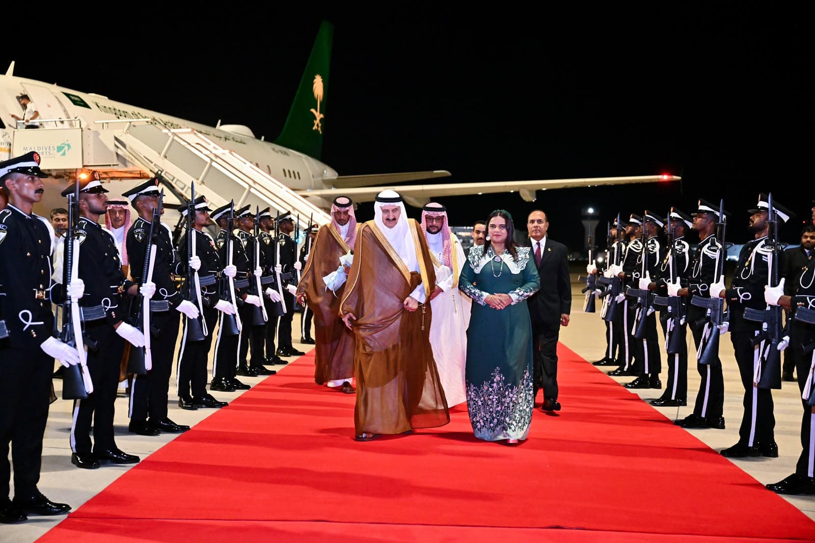 Saudi royal arrives as Guest of Honour for Maldives' Independence Day