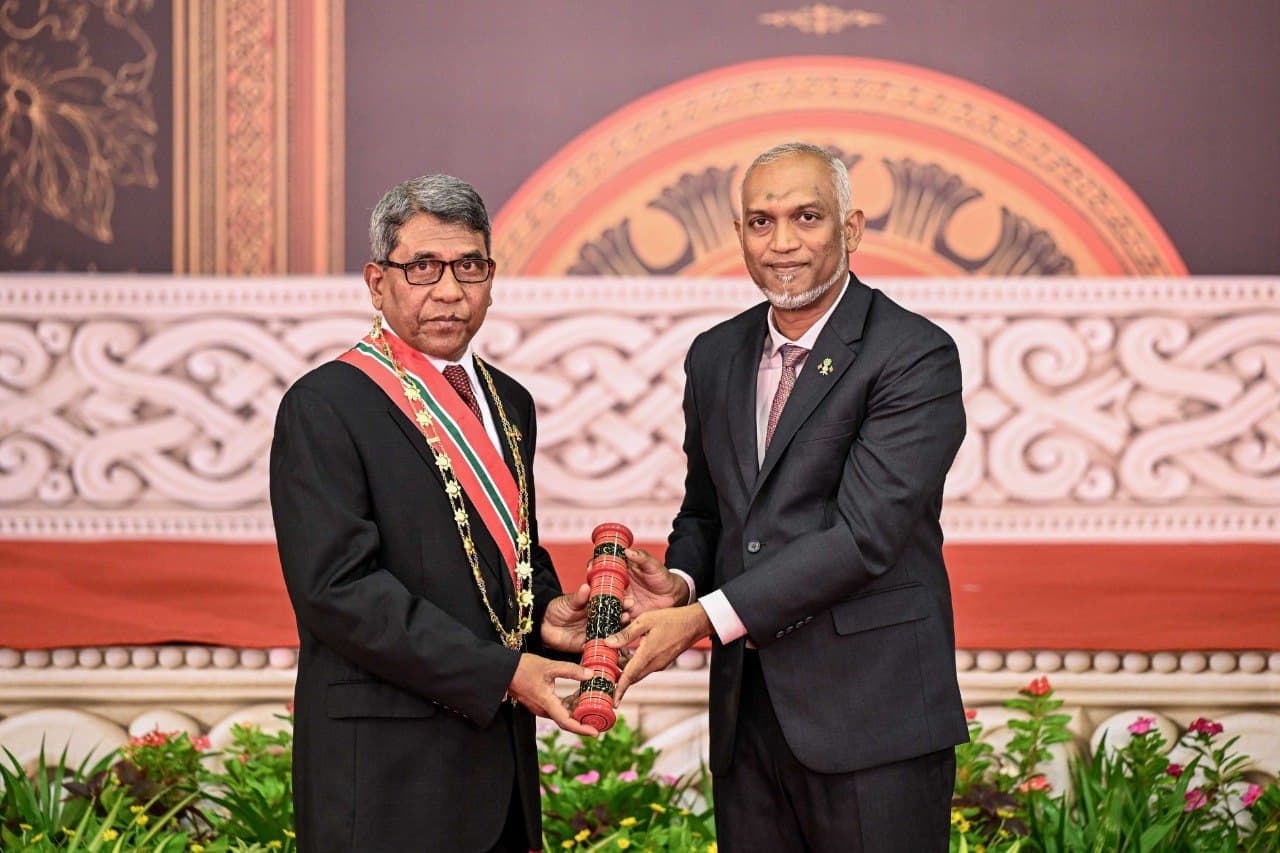 Dr Mohamed Latheef Awarded Order of Izzuddin