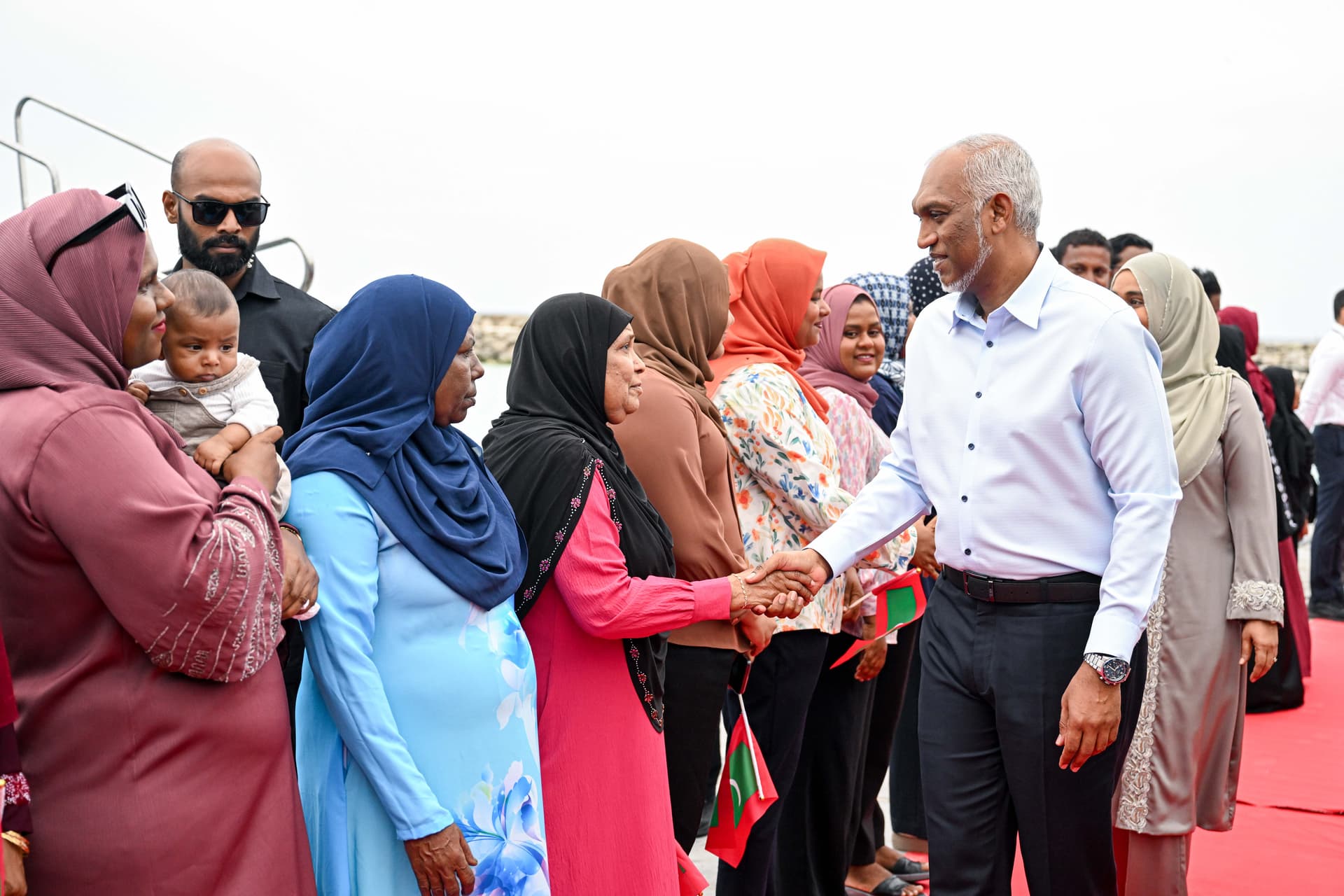 President Muizzu Concludes Visit to AA. Ukulhas, Returns to Malé