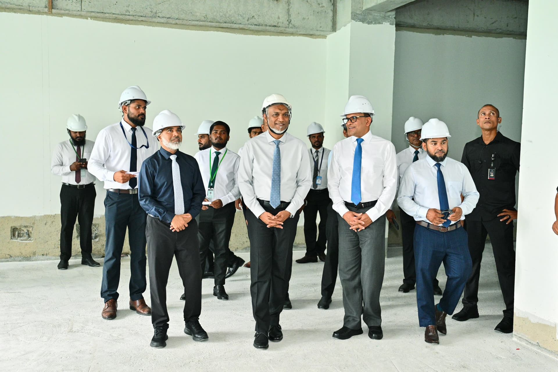 President Muizzu Inspects Progress of New Arabiyya School