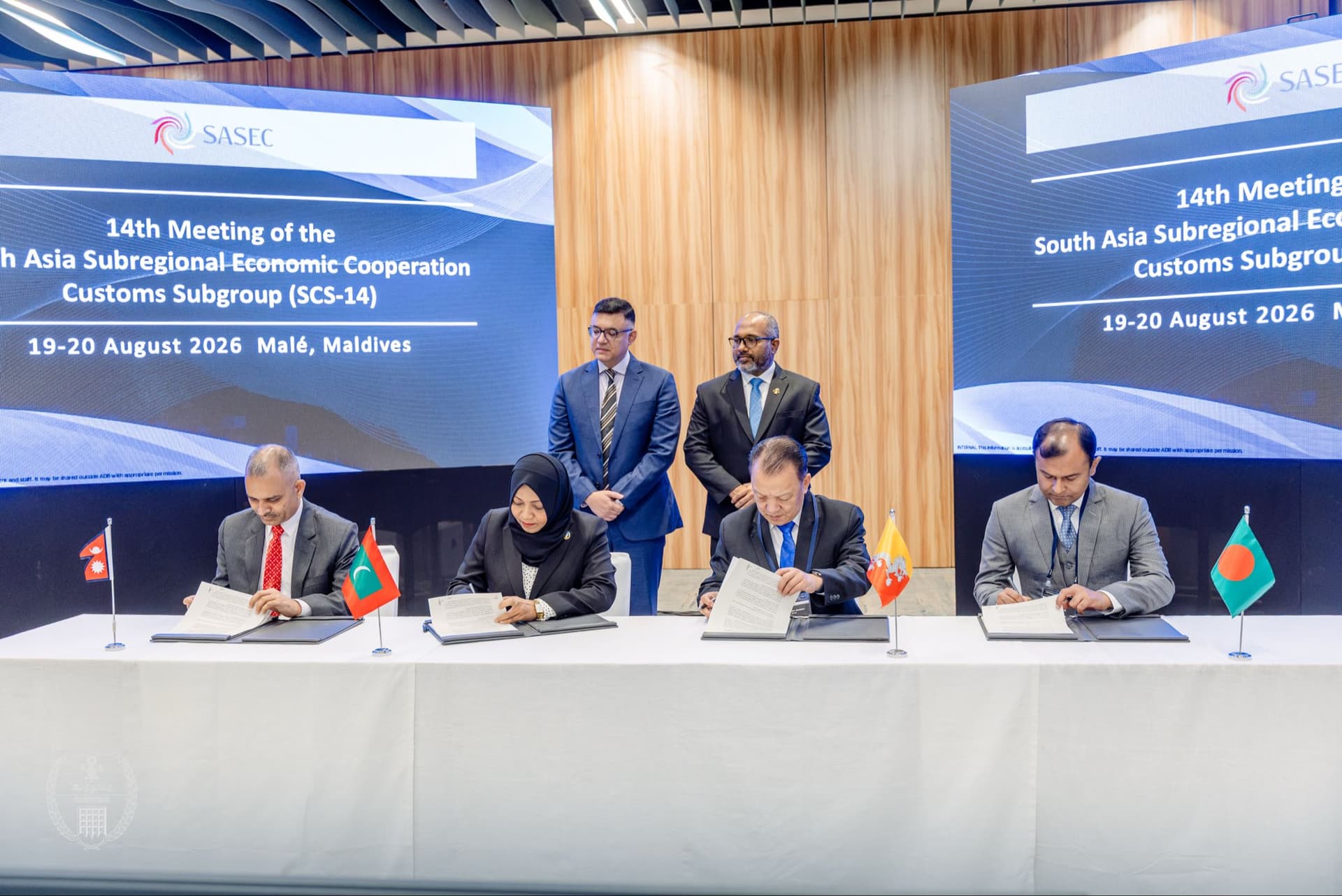 Bangladesh, Bhutan, Maldives and Nepal Sign MoI to Speed Up Cross-Border Trade