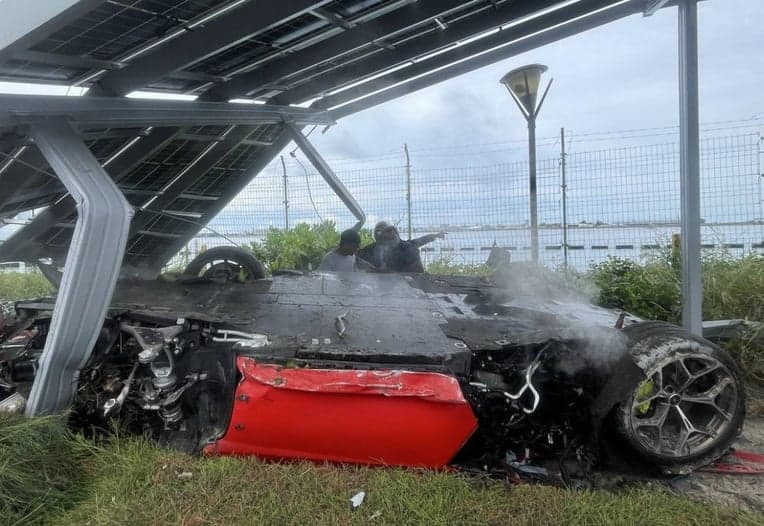 Hawks CEO’s Driving Licence Suspended After Lamborghini Crash on Sinamalé Bridge