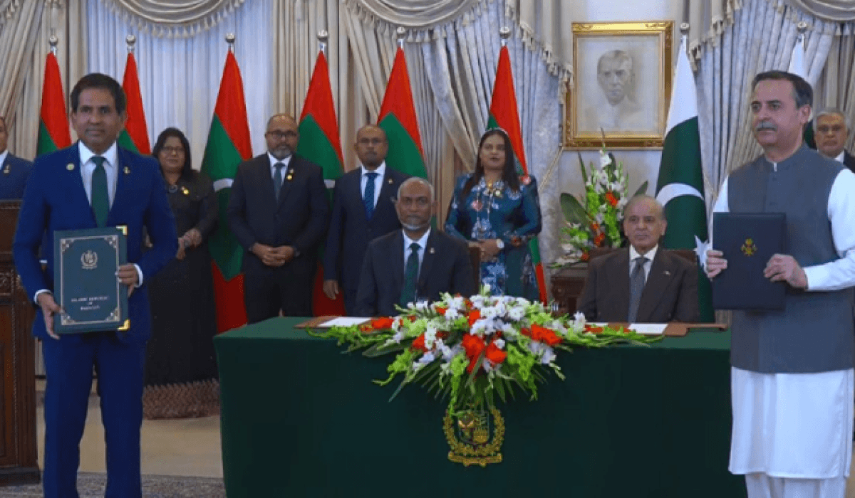 Maldives, Pakistan Sign 20 MoUs