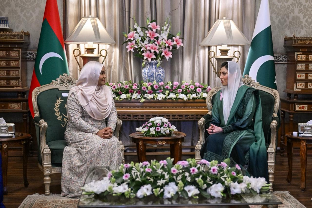 First Lady Sajidha Meets Pakistan’s First Lady