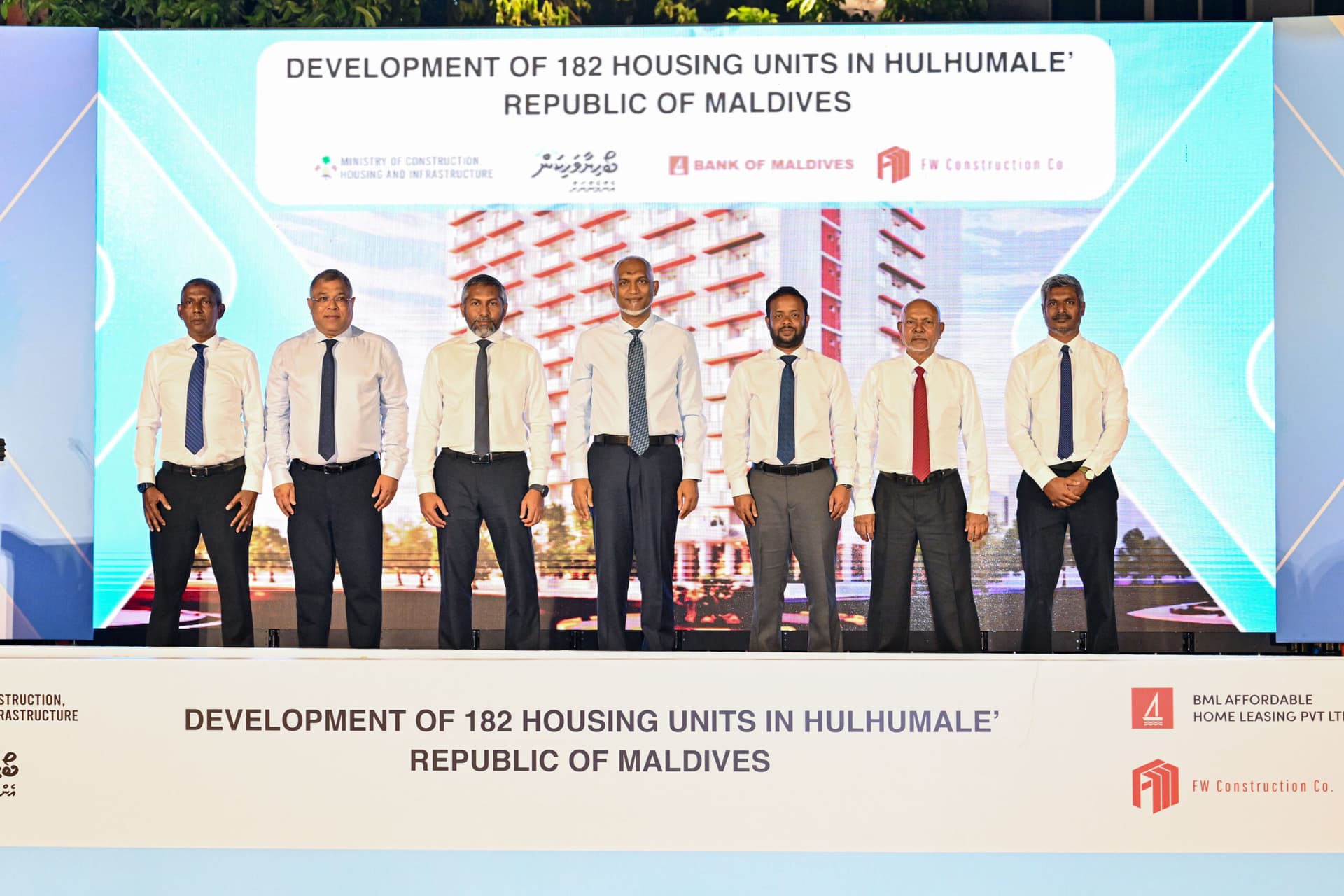 Hulhumalé BML Housing Project Begins