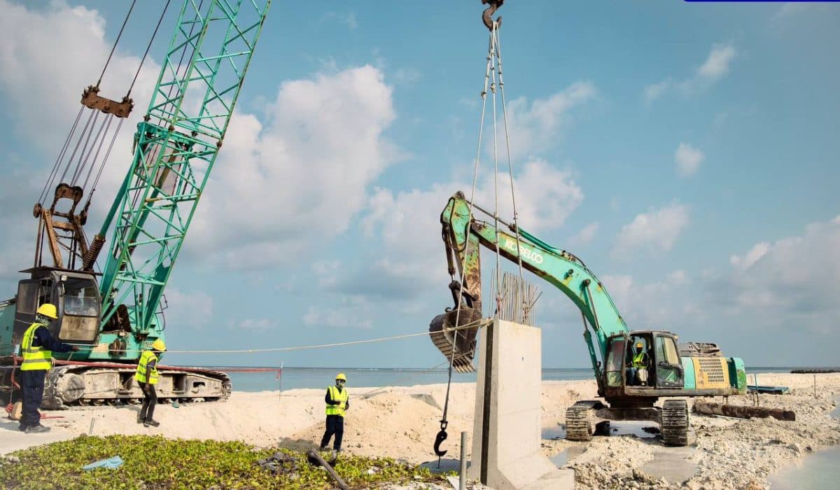 Work Begins on Maafushi Causeway Project