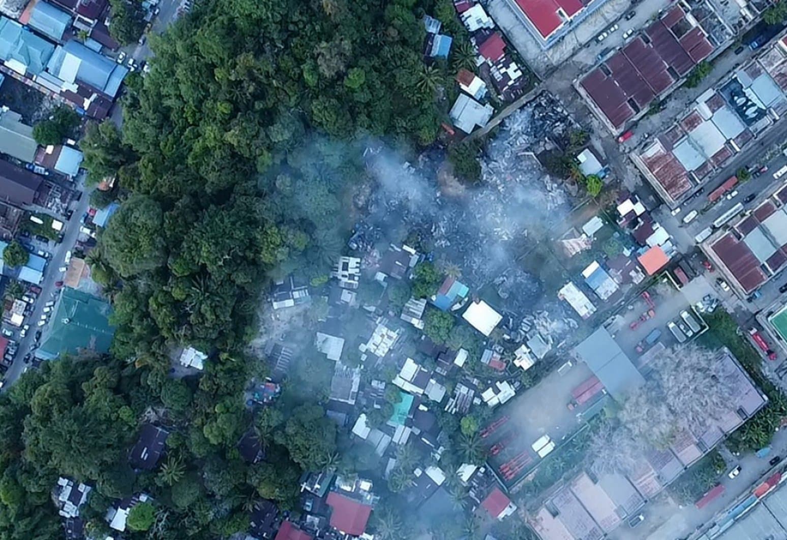 Fire Destroys Homes in Sabah