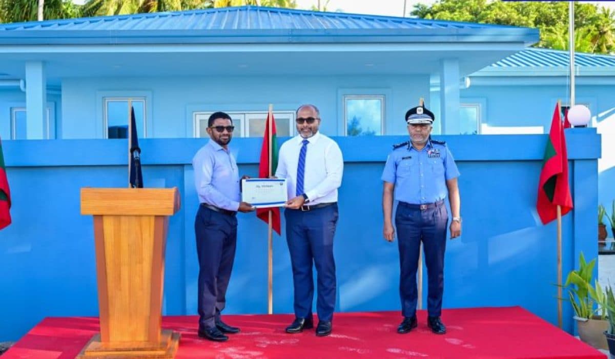 New Police Station Opened in Feridhoo