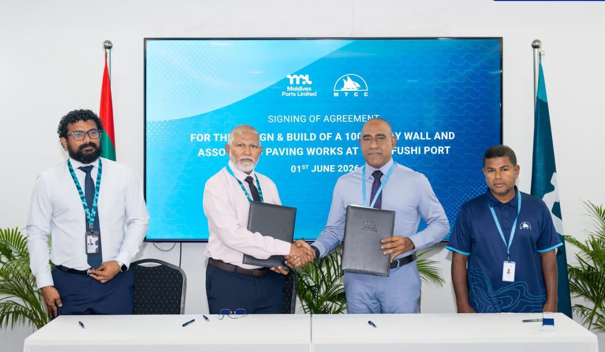 MTCC Awarded Thilafushi Project